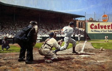 Impressionismus Werke - Baseball 14 impressionistischen